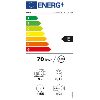 Miele G 5540 SC SL Active perilica posuđa