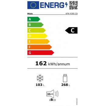 Miele KFN 4395 CD ws kombinirani hladnjak