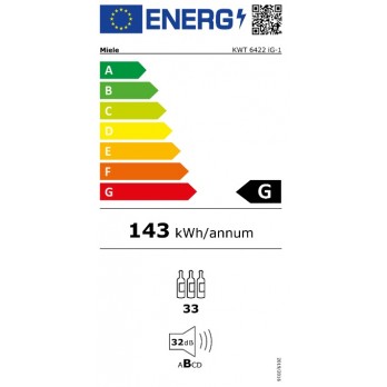 Miele KWT 6422 iG 1 ugradbeni vinski hladnjak