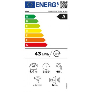 Miele WWA 120 WCS perilica rublja 8 kg