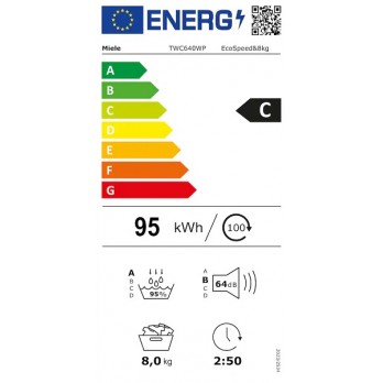 Miele TWC 640 WP EcoSpeed&8kg sušilica rublja